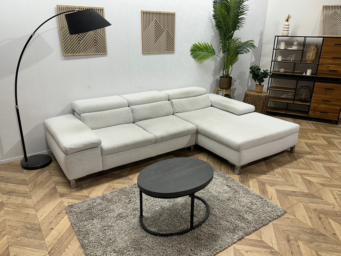 Licht Grijze Hoekbank ~ Inruilvoordeel