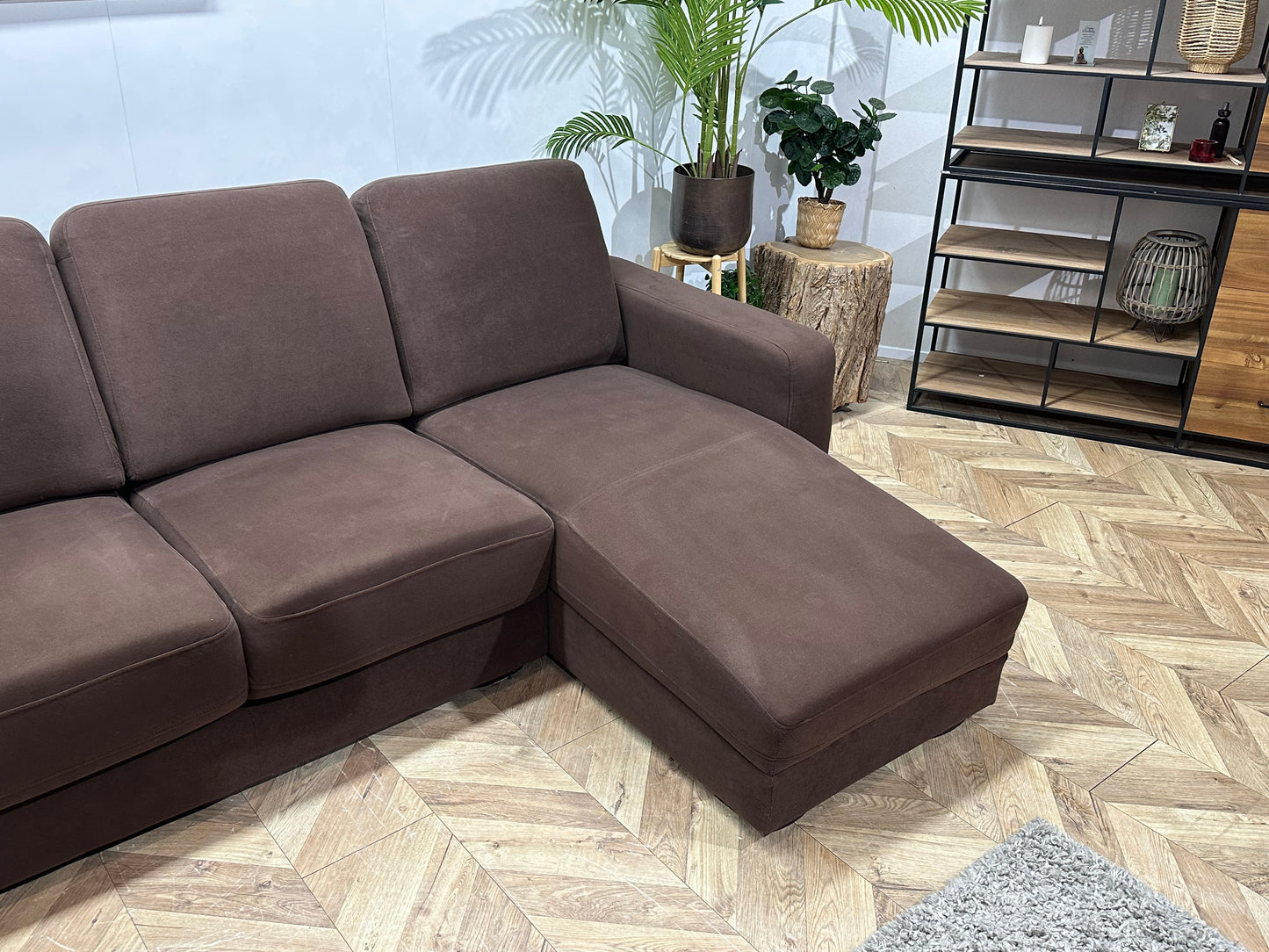 Bruine Stoffen U Bank ~ Vaste Kussens