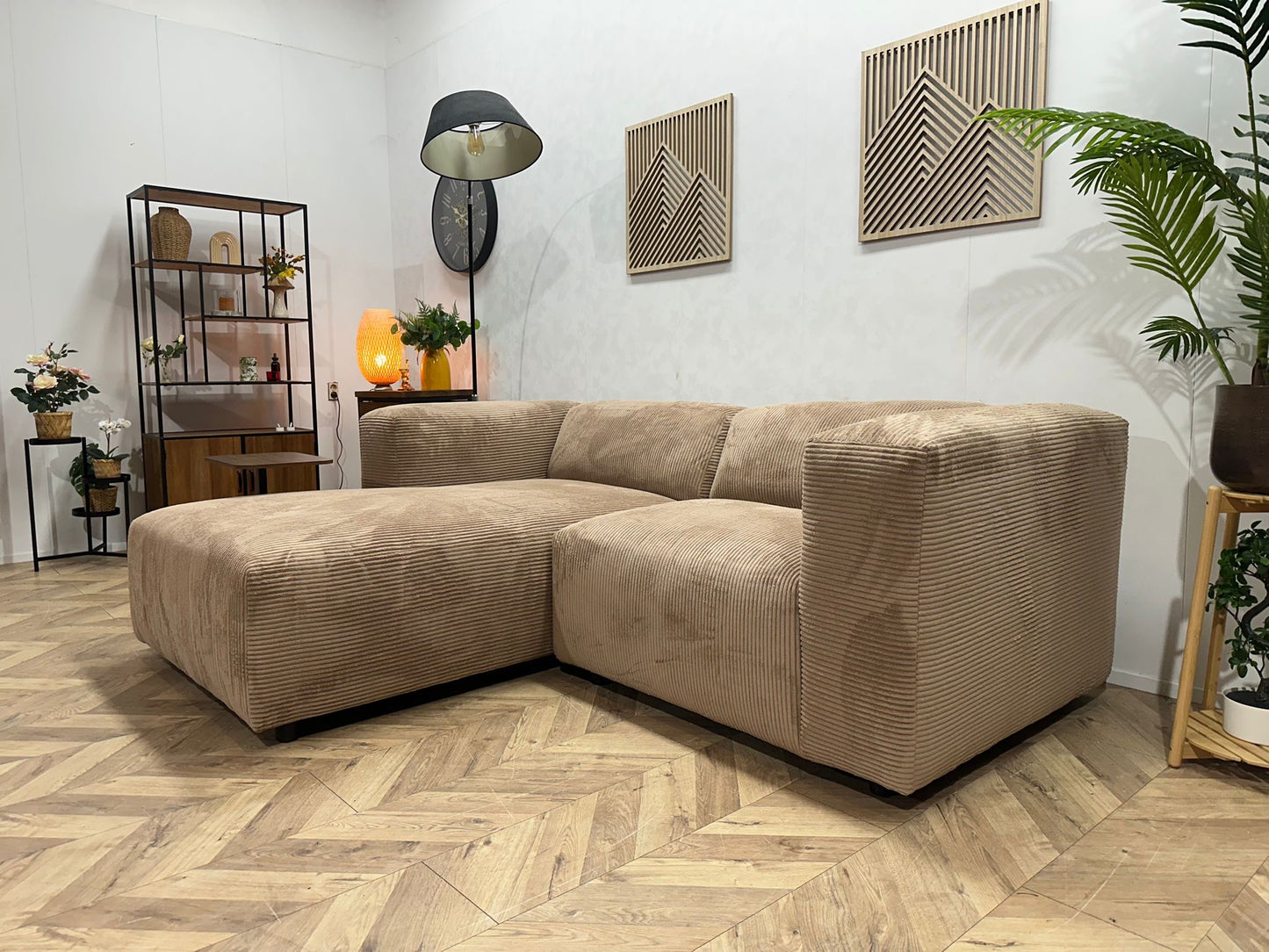 Hoekbank Amersfoort Ribstof