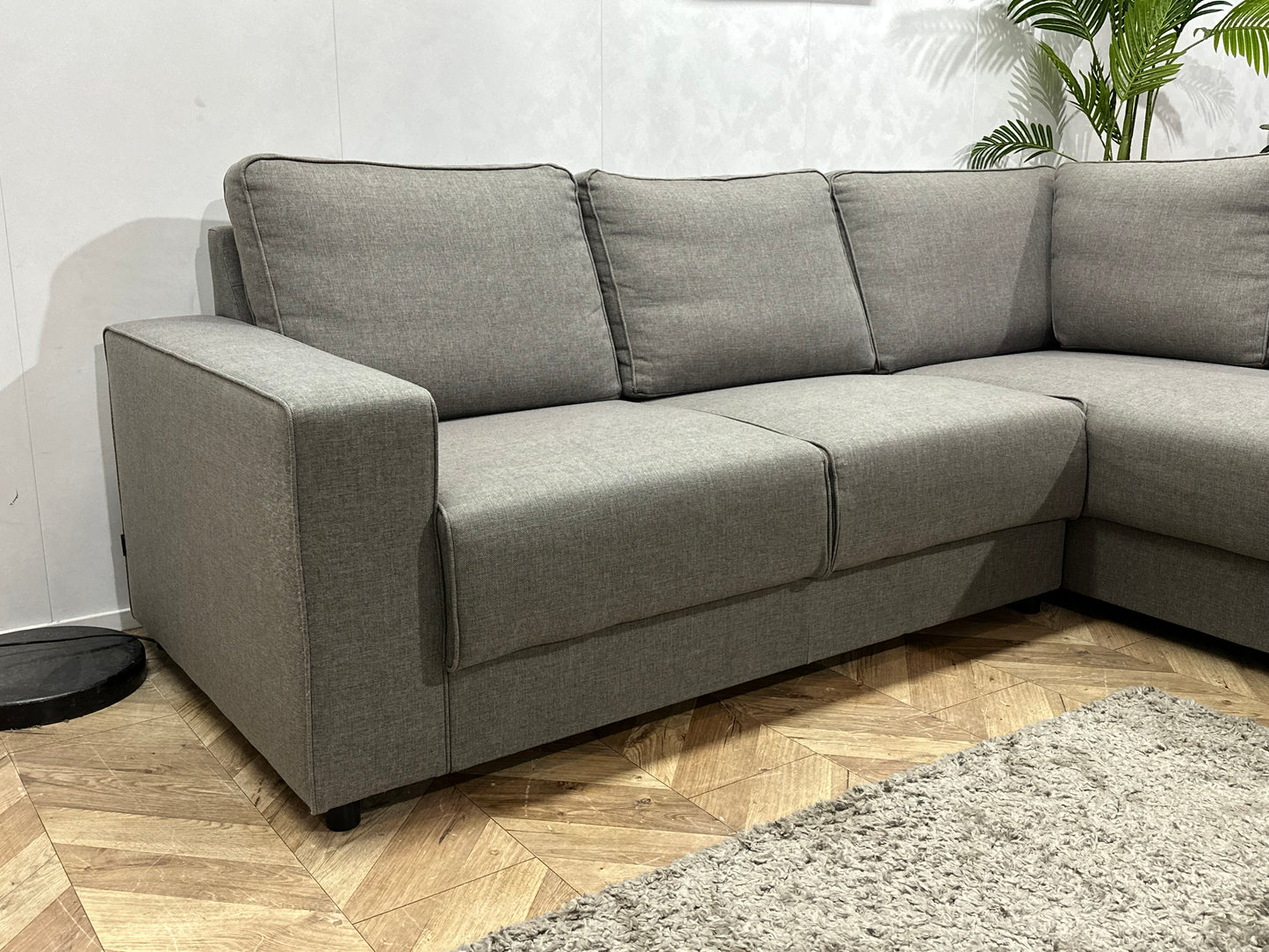 Woood Grijze Hoekbank ~ Inruilvoordeel