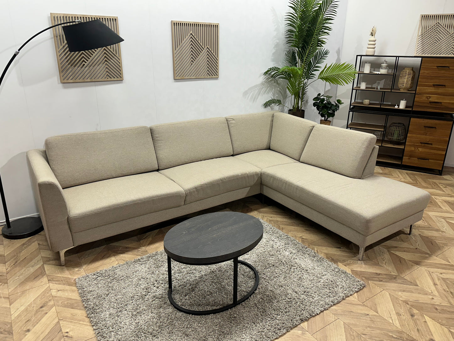 Beige Hoekbank ~ Inruivoordeel