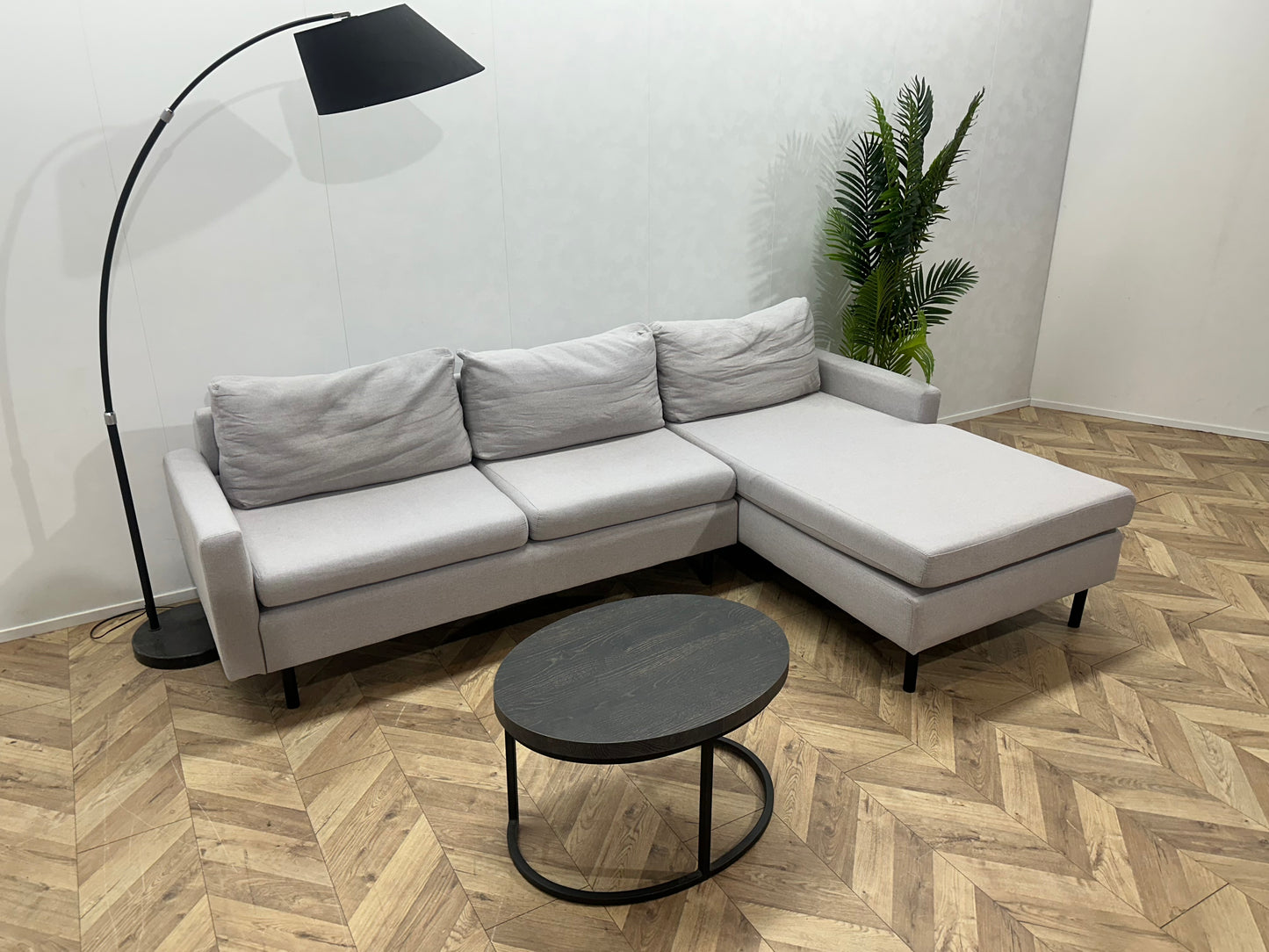 Licht Grijze Hoekbank ~ Inruilvoordeel