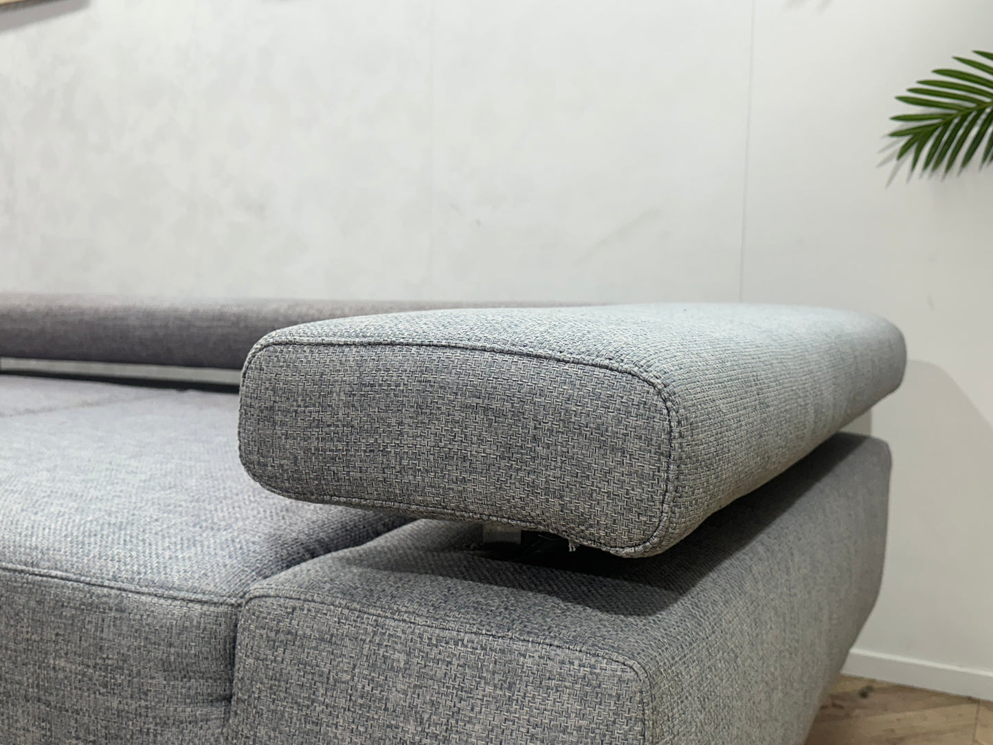 Cant Mobili Licht Grijze Hoekbank ~ Verstelbare Hoofdsteunen