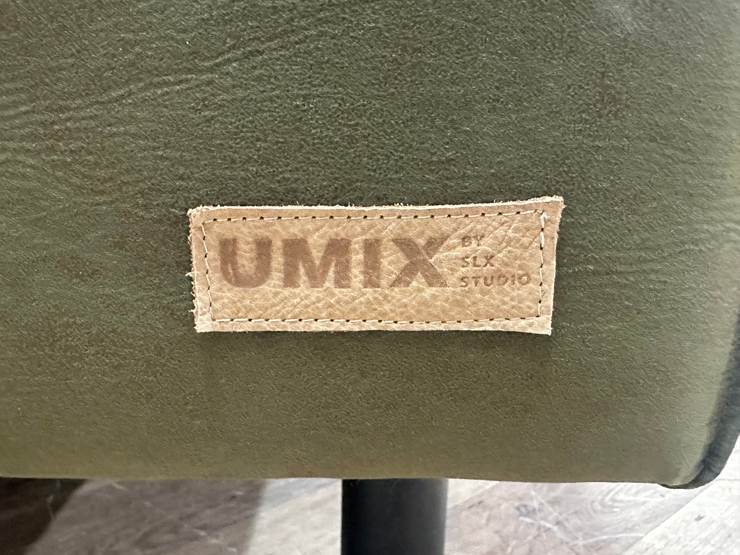 Umix Groene Suède Stoffen 2.5-Zits Bank ~ Losse Rugkussens Met Afneembare Hoezen