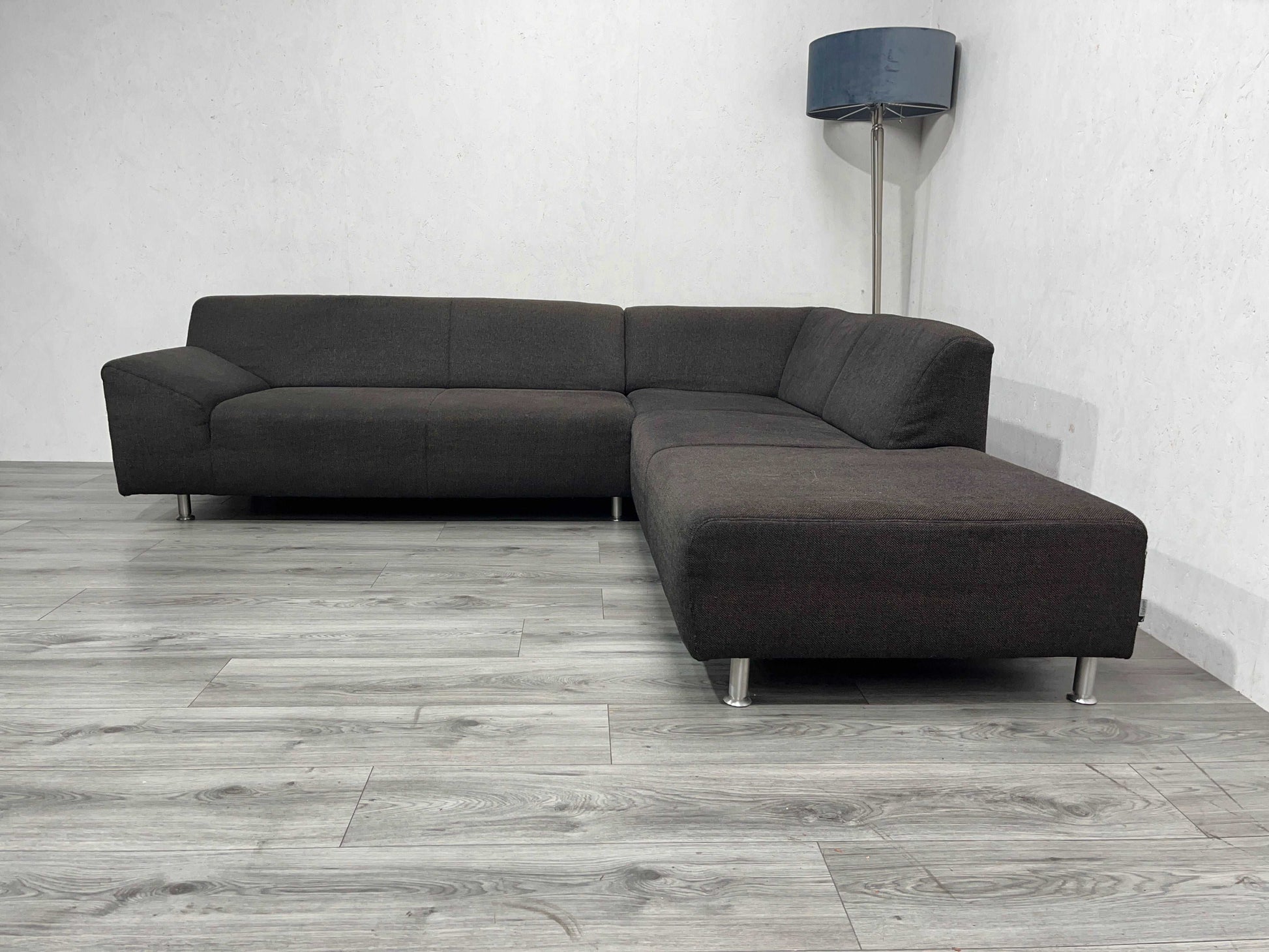 Donker Bruine Topform Hoekbank
