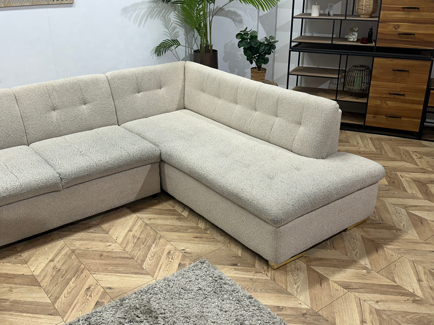 Witte Bouclé Stoffen U Bank ~ Inruilvoordeel