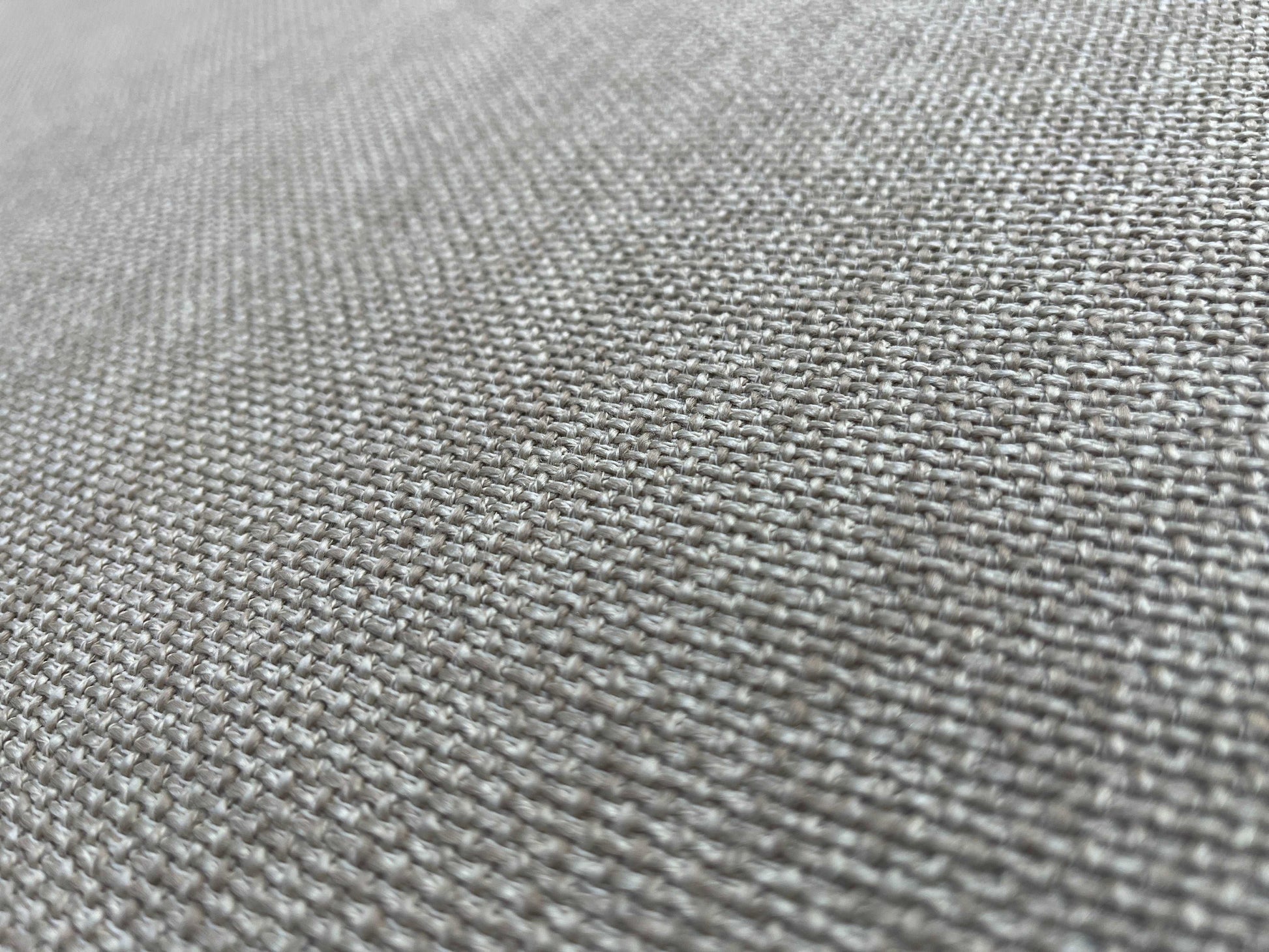 Beige Hoekbank ~ Vaste Kussens