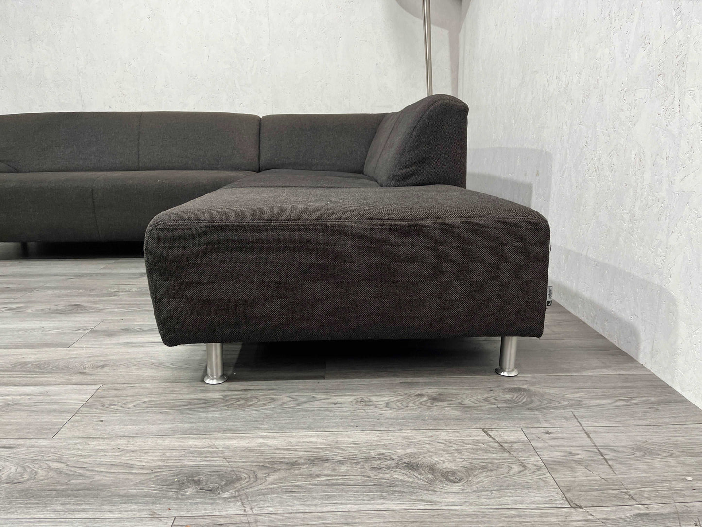 Donker Bruine Topform Hoekbank
