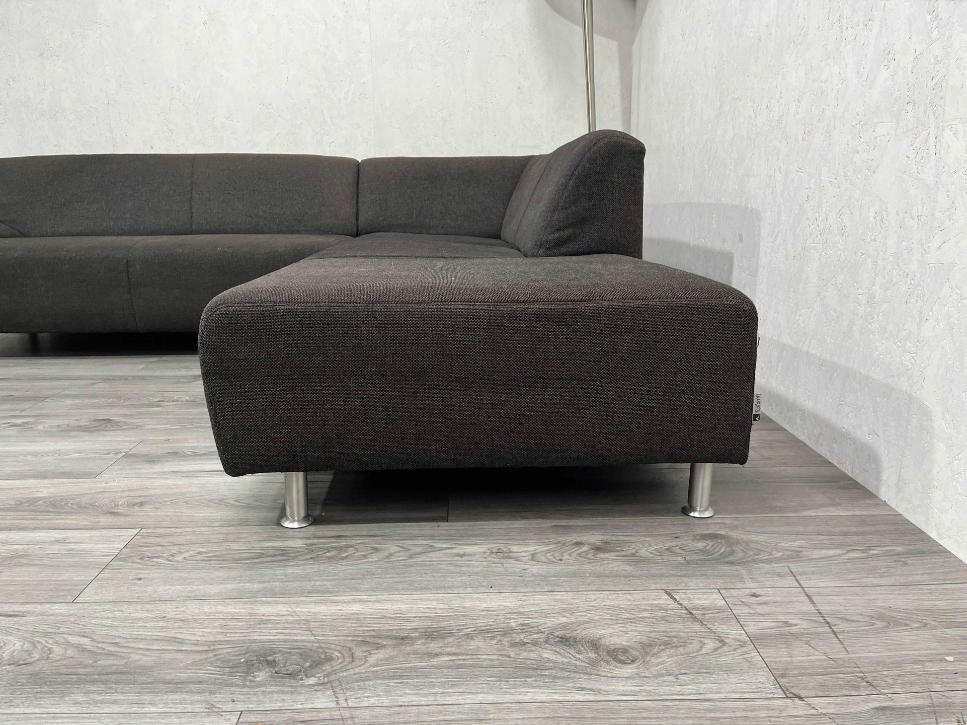 Donker Bruine Topform Hoekbank