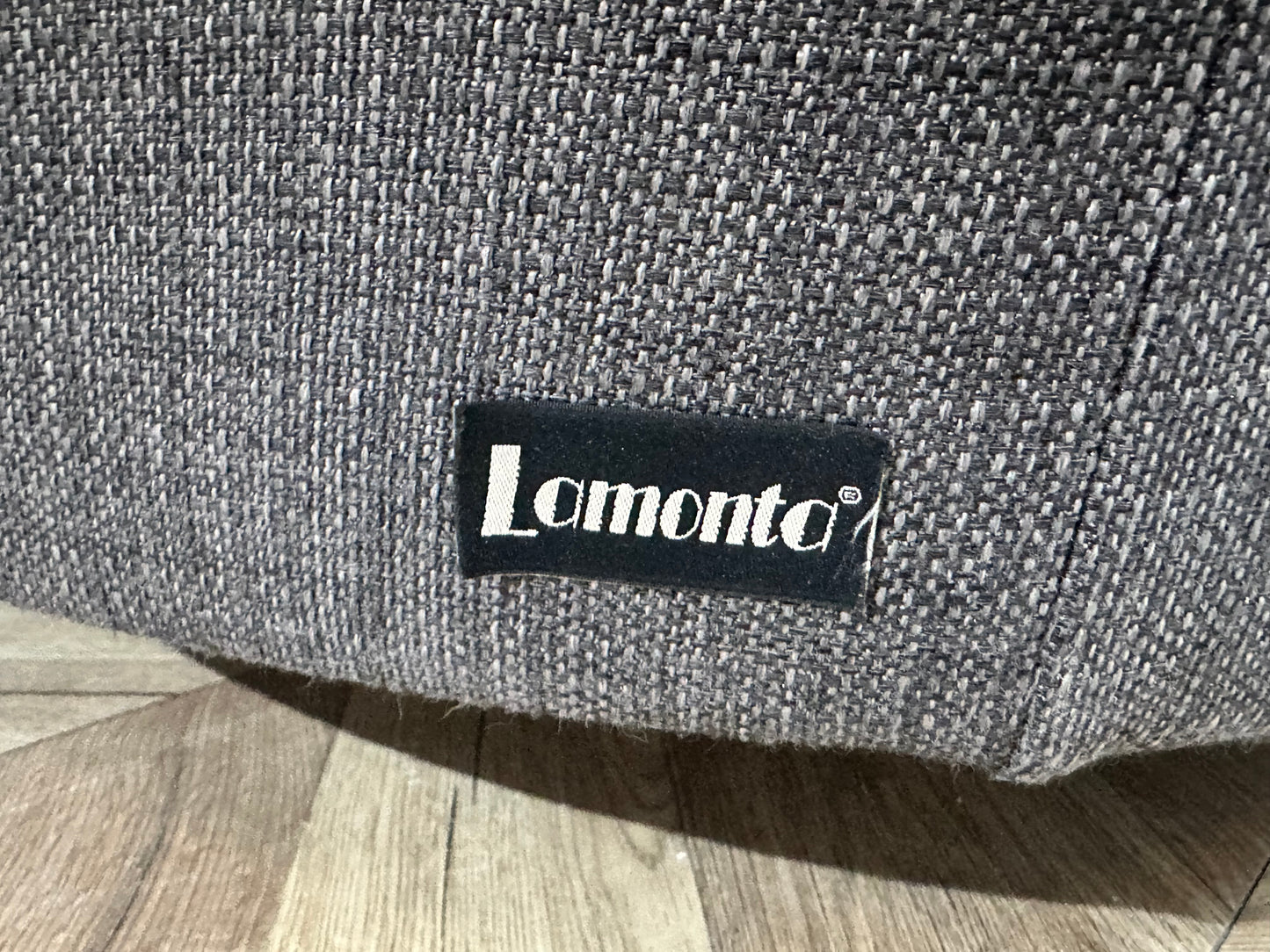 Lamonta Antraciet Design U Bank Inc Hocker ~ Losse Rugkussens Met Afneembare Hoezen