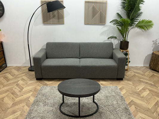 Grijze 2.5-Zits Bank ~ Vaste Kussens