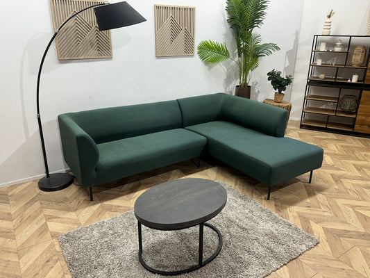 Groene Hoekbank ~ Vaste Kussens
