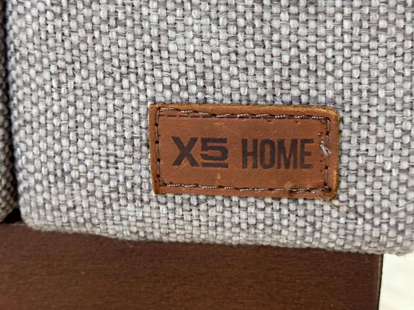 X5 Home Beige/Grijze 2.5-Zits Bank ~ Losse Kussens Met Afneembare Hoezen