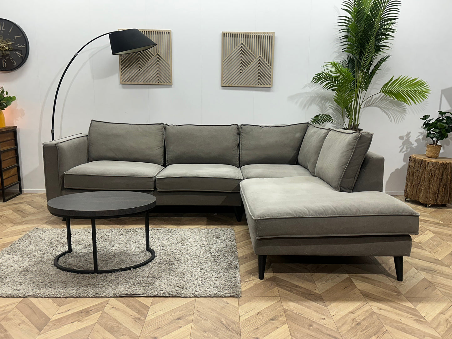 Grijze Hoekbank ~ Inruilvoordeel