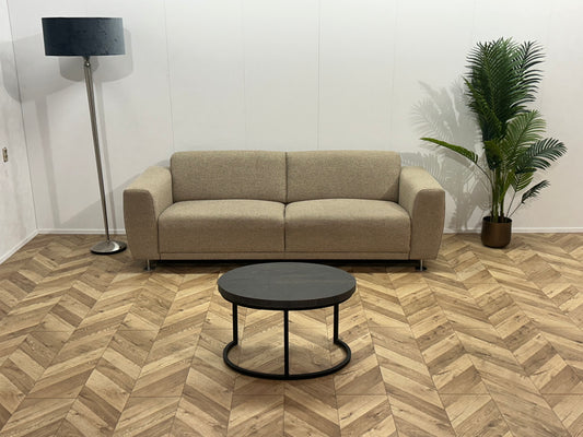 Beige 2,5-Zits Bank ~ Vaste Kussens