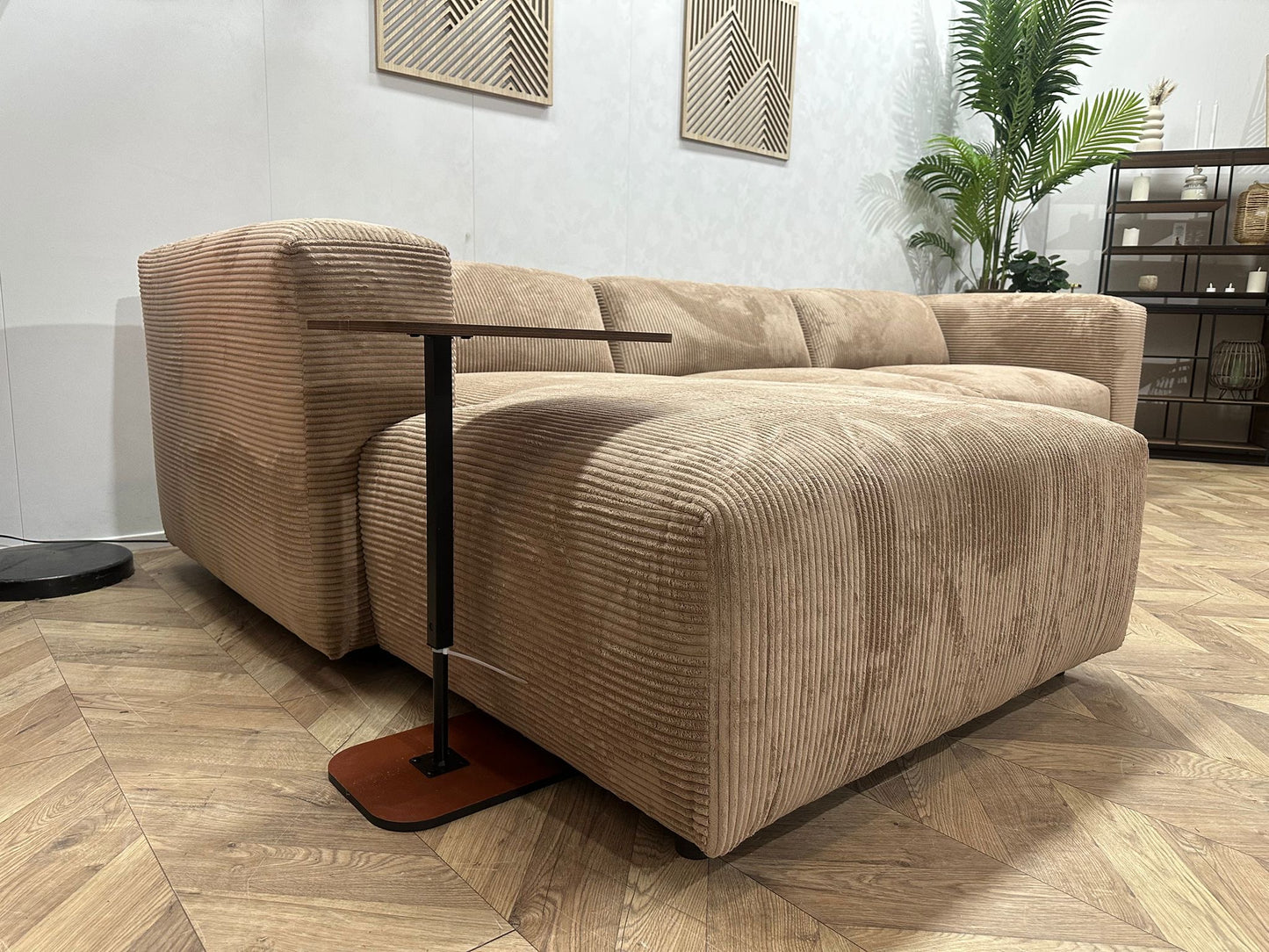 Hoekbank Amersfoort XL Ribstof