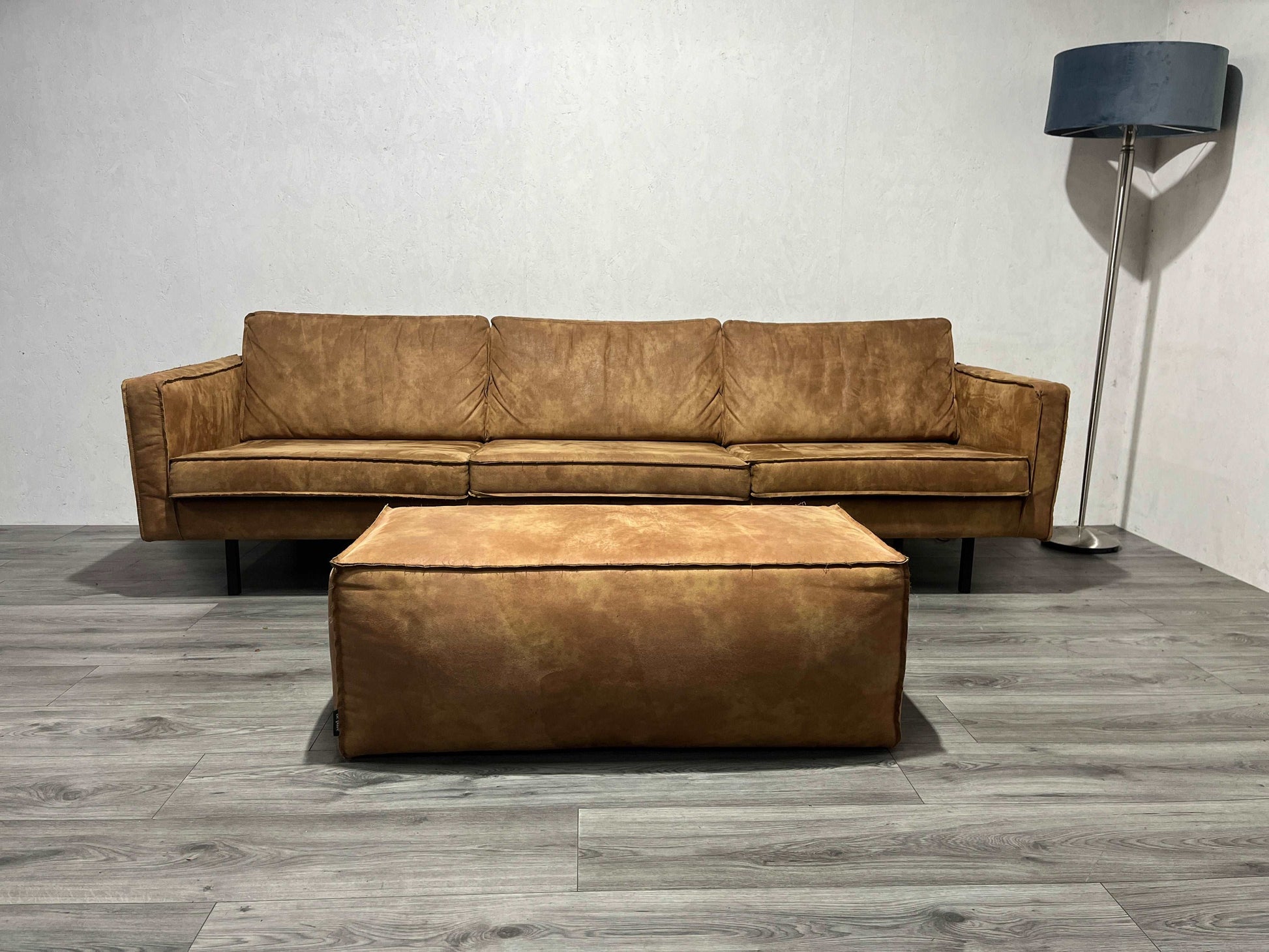 Be Pure Cognac Bruine 3 Zitter Inc. Hocker