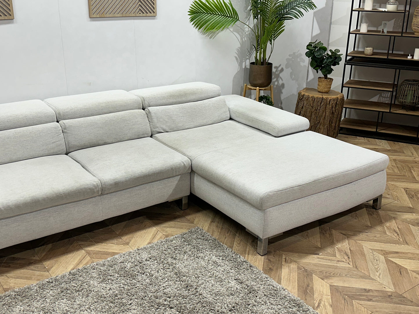 Licht Grijze Hoekbank ~ Inruilvoordeel