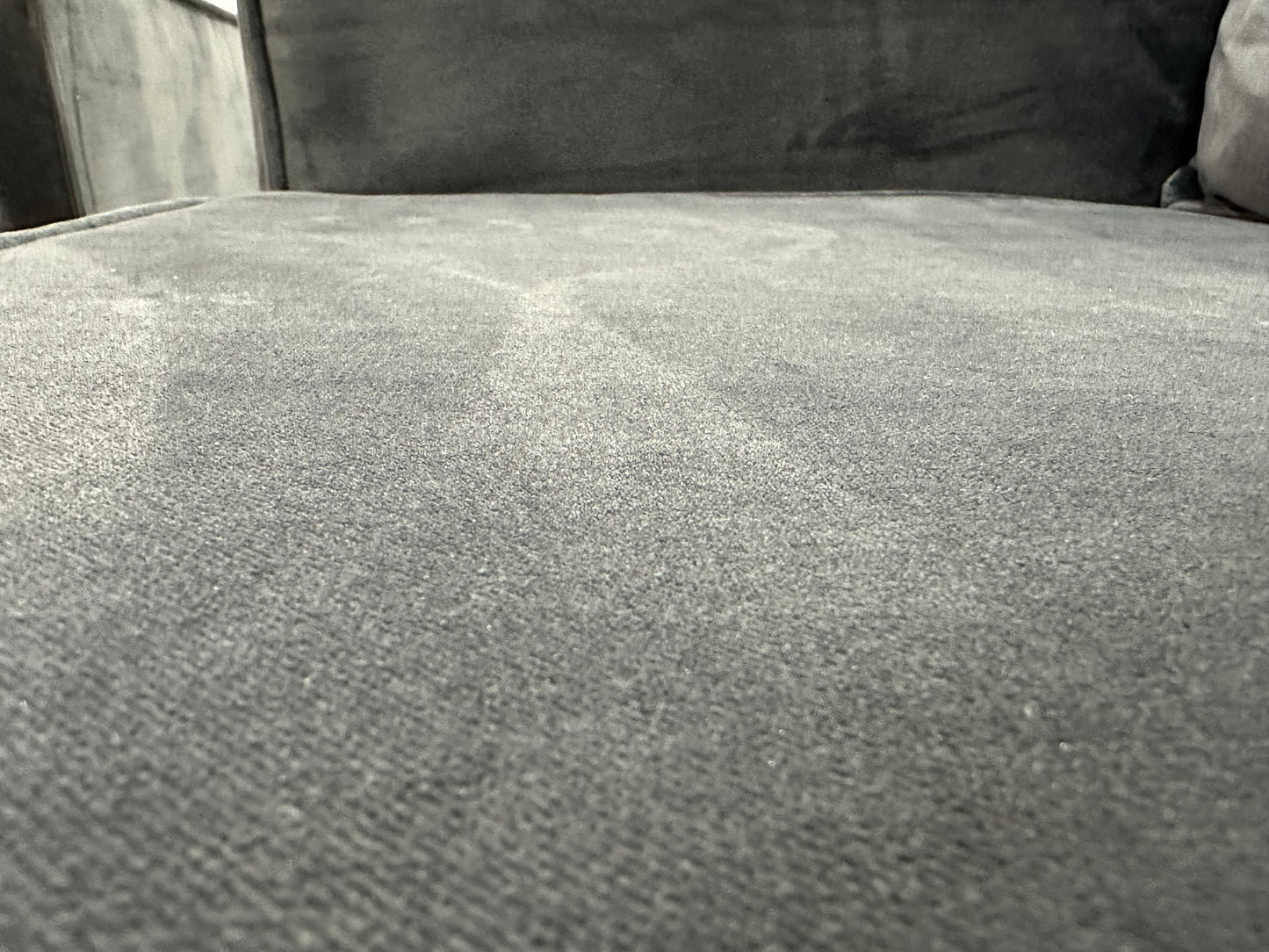 BePure Blauwe Velvet Banken Set ~ Losse Kussens Met Afneembare Hoezen