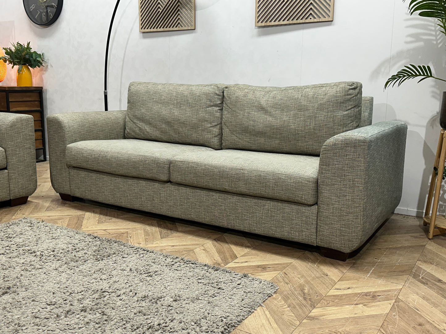 Grijze Banken Set ~ Losse Kussens Met Afneembare Hoezen