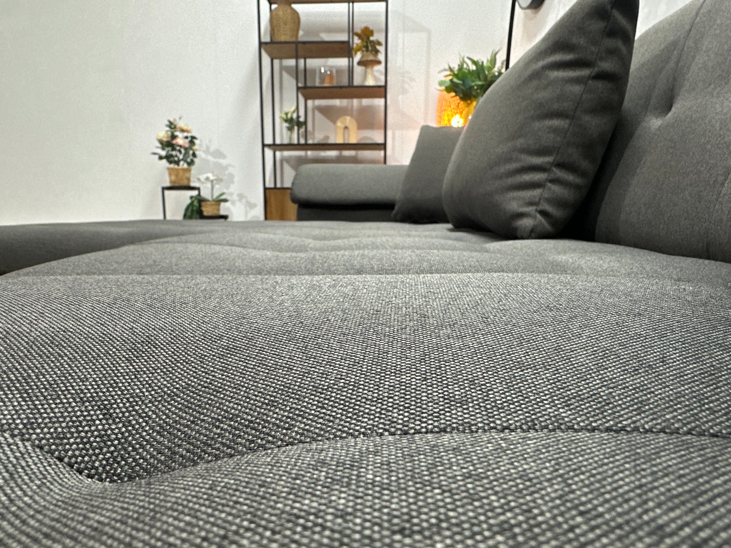 !Showroommodel! Antraciet U Bank