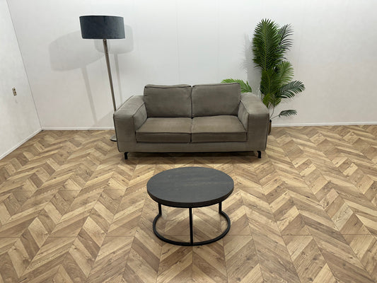 Grijze 2.5-Zits Bank ~ Losse Kussens Met Afneembare Hoezen