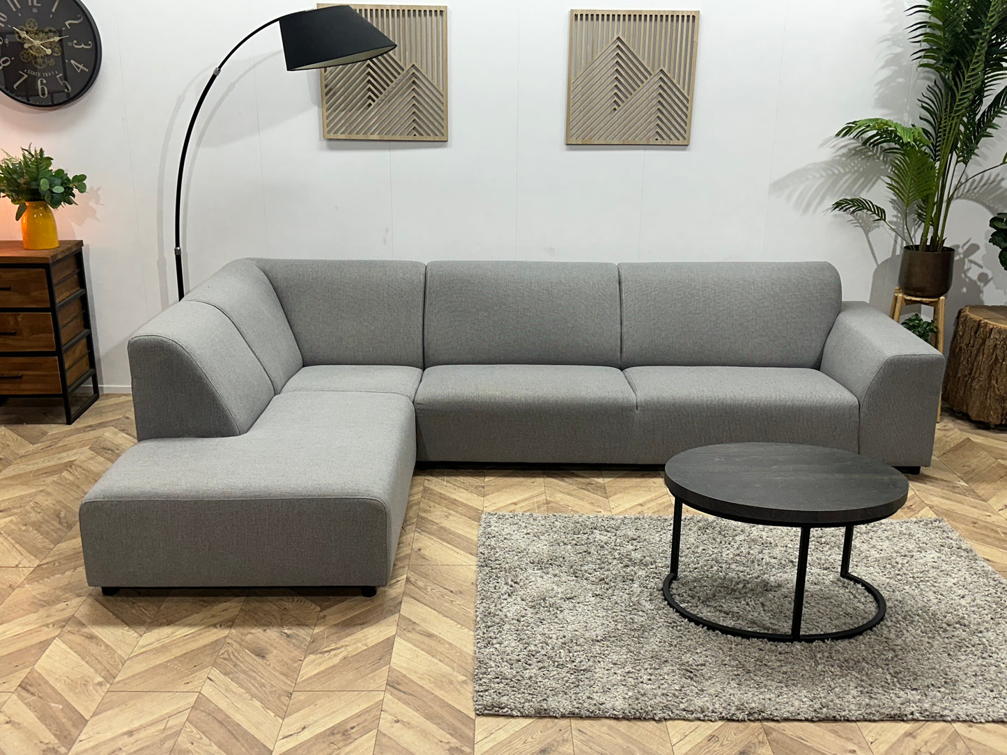 Licht Grijze Hoekbank ~ Nieuwstaat