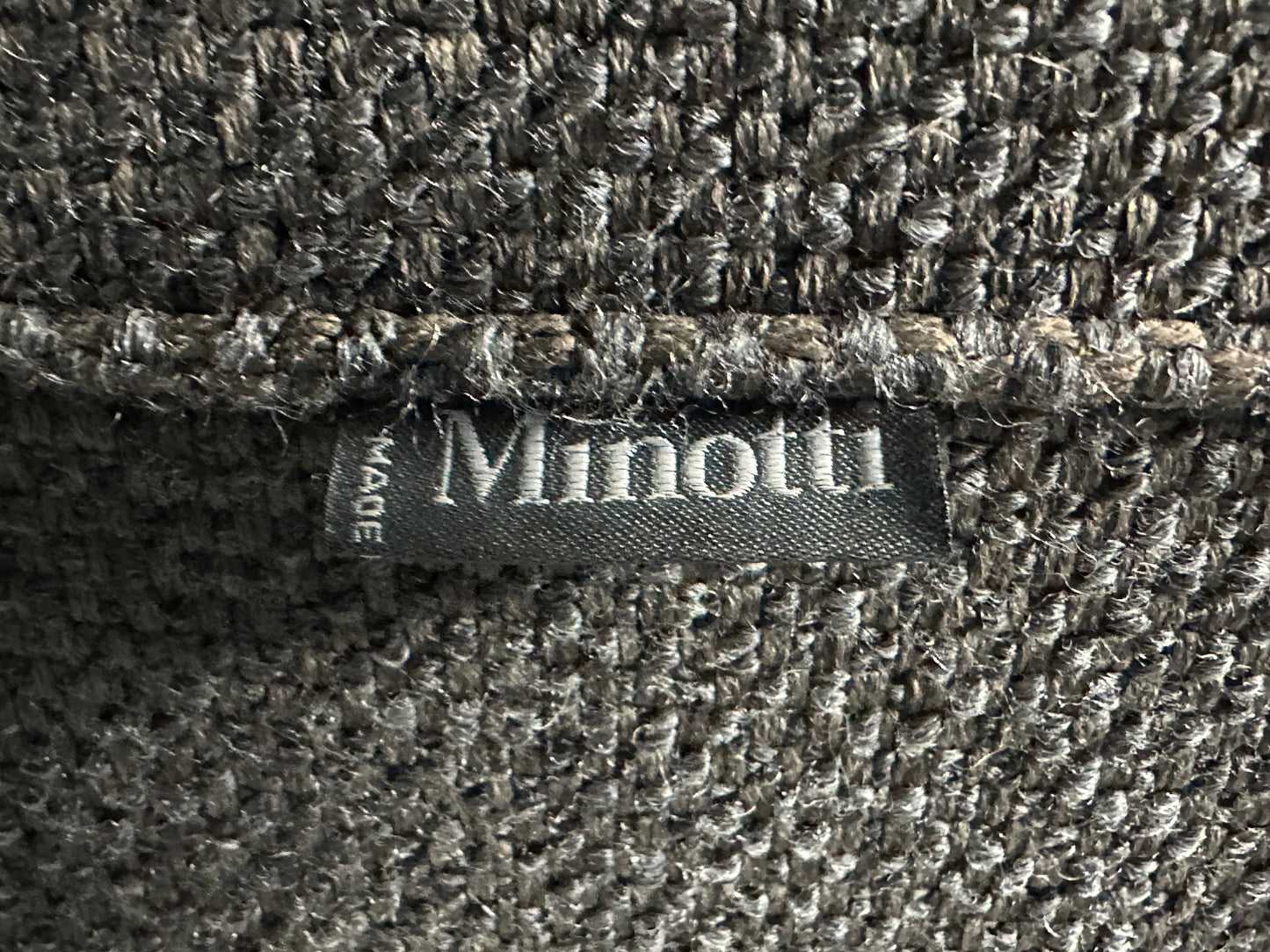 Minotti Bruine Hoekbank Inc Hocker ~ Inruilvoordeel