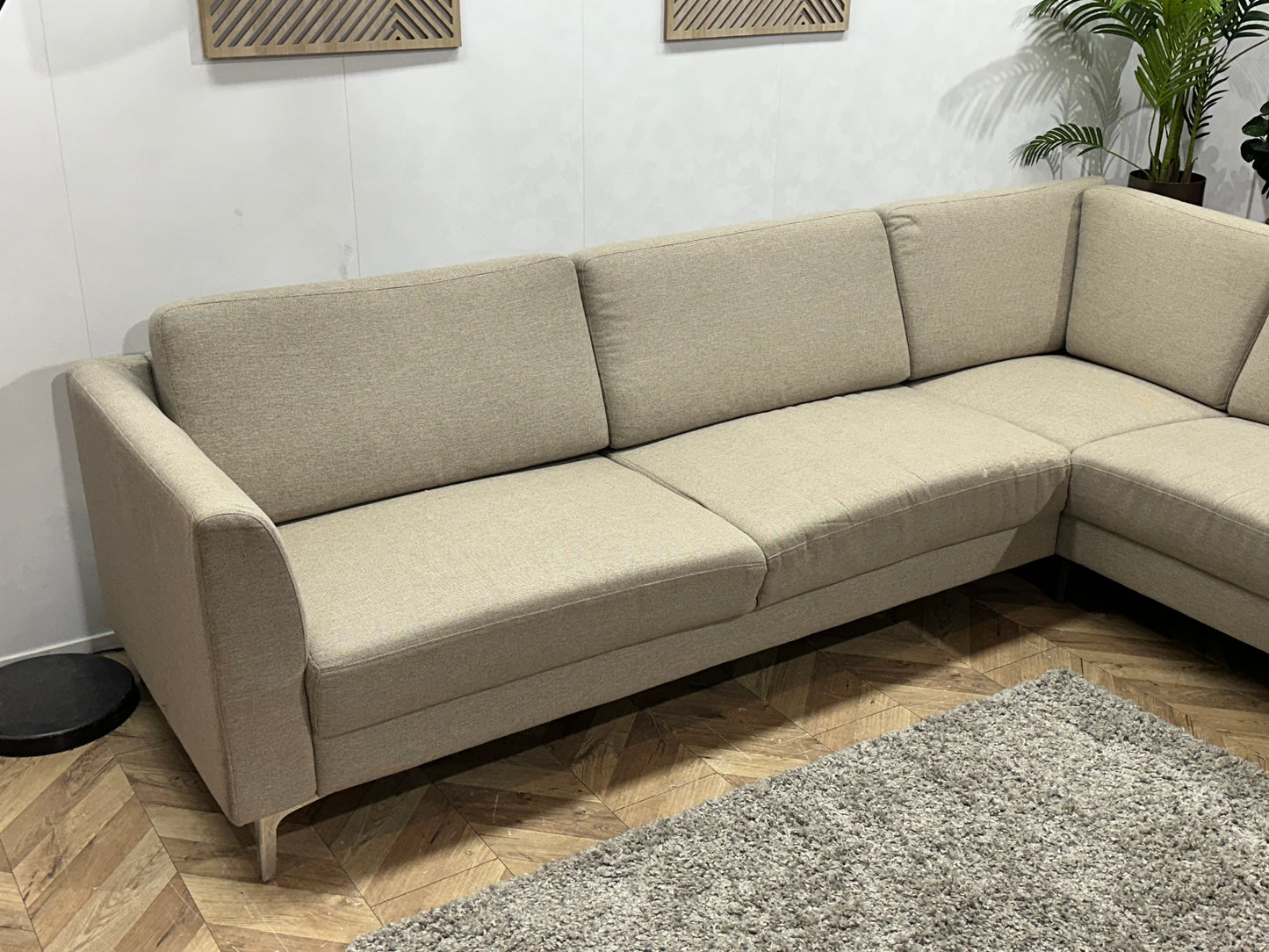 Beige Hoekbank ~ Inruivoordeel