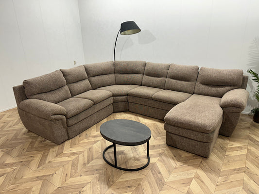 Beige U Bank ~ Vaste Kussens
