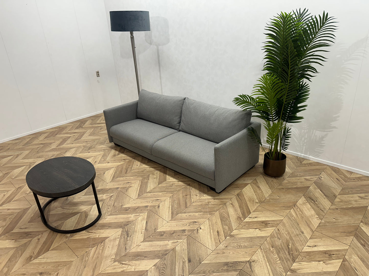 Licht Grijze 3-Zits Bank ~ Nieuwstaat