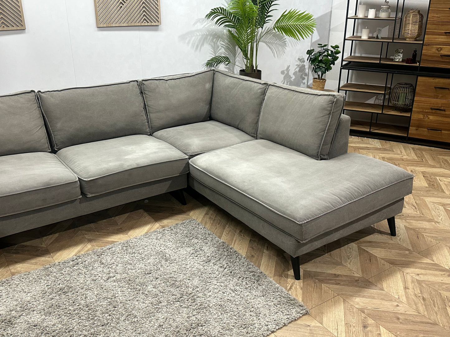 Grijze Hoekbank ~ Inruilvoordeel