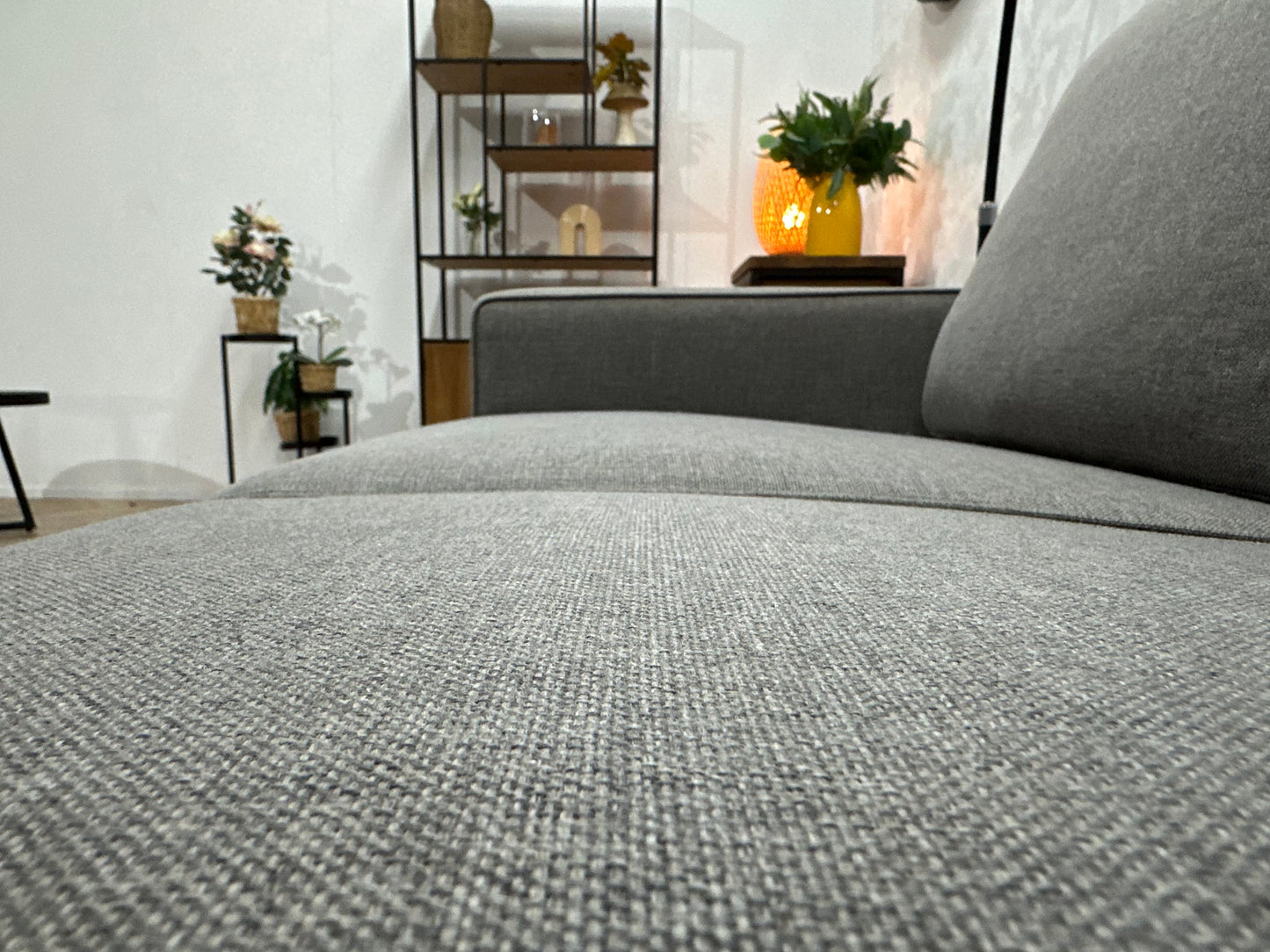 Woood Grijze Hoekbank ~ Inruilvoordeel