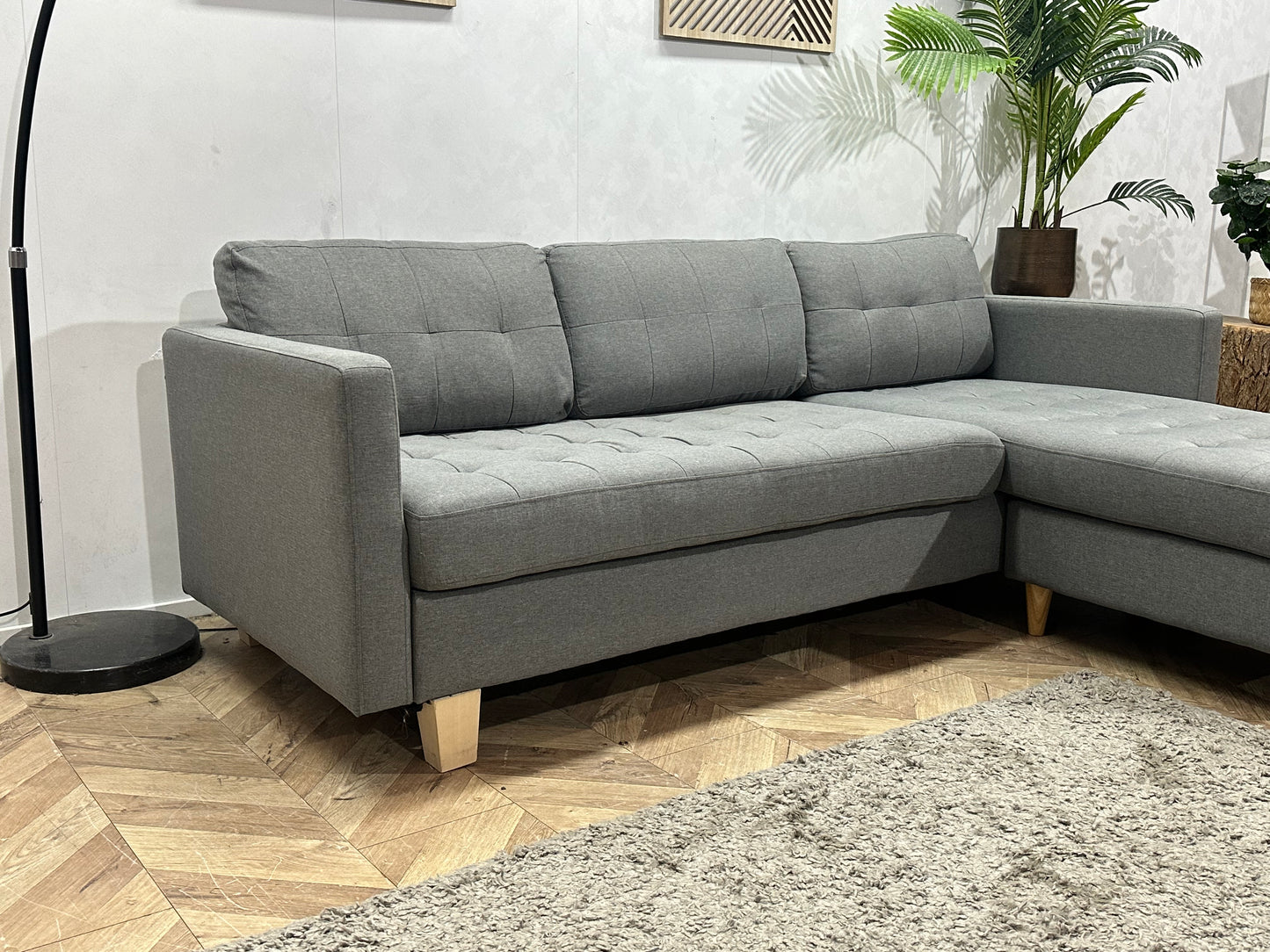 Grijze Hoekbank ~ Meerdere Opstellingen