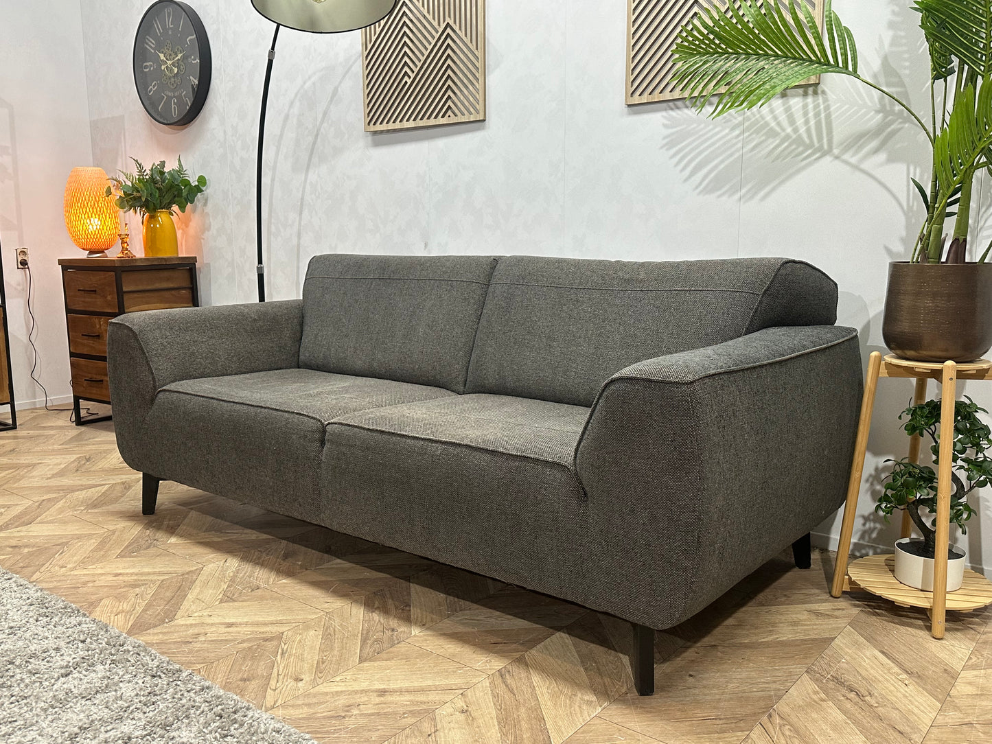 Xooon Grijze 2.5-Zits ~ Vaste Kussens