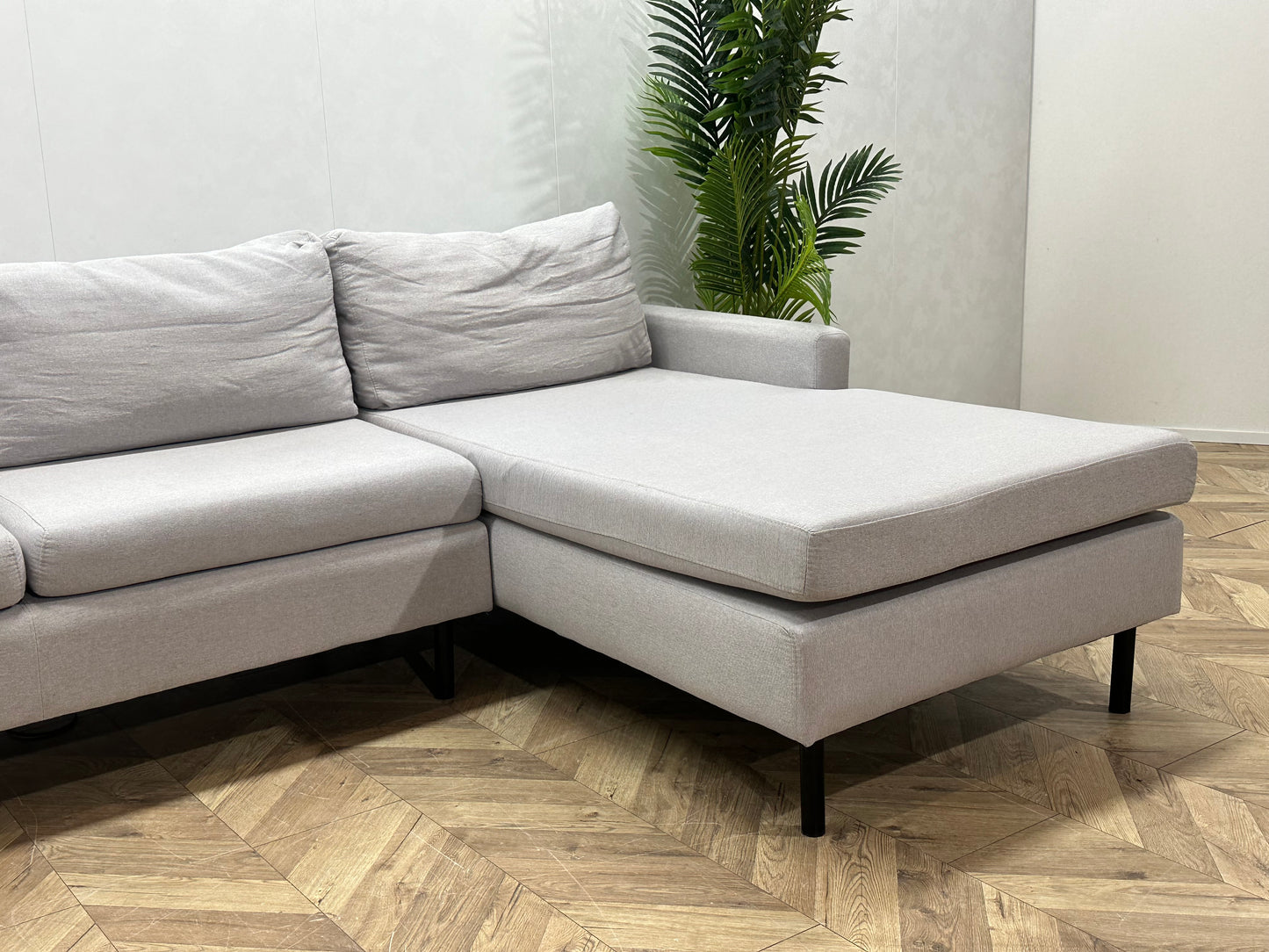 Licht Grijze Hoekbank ~ Inruilvoordeel