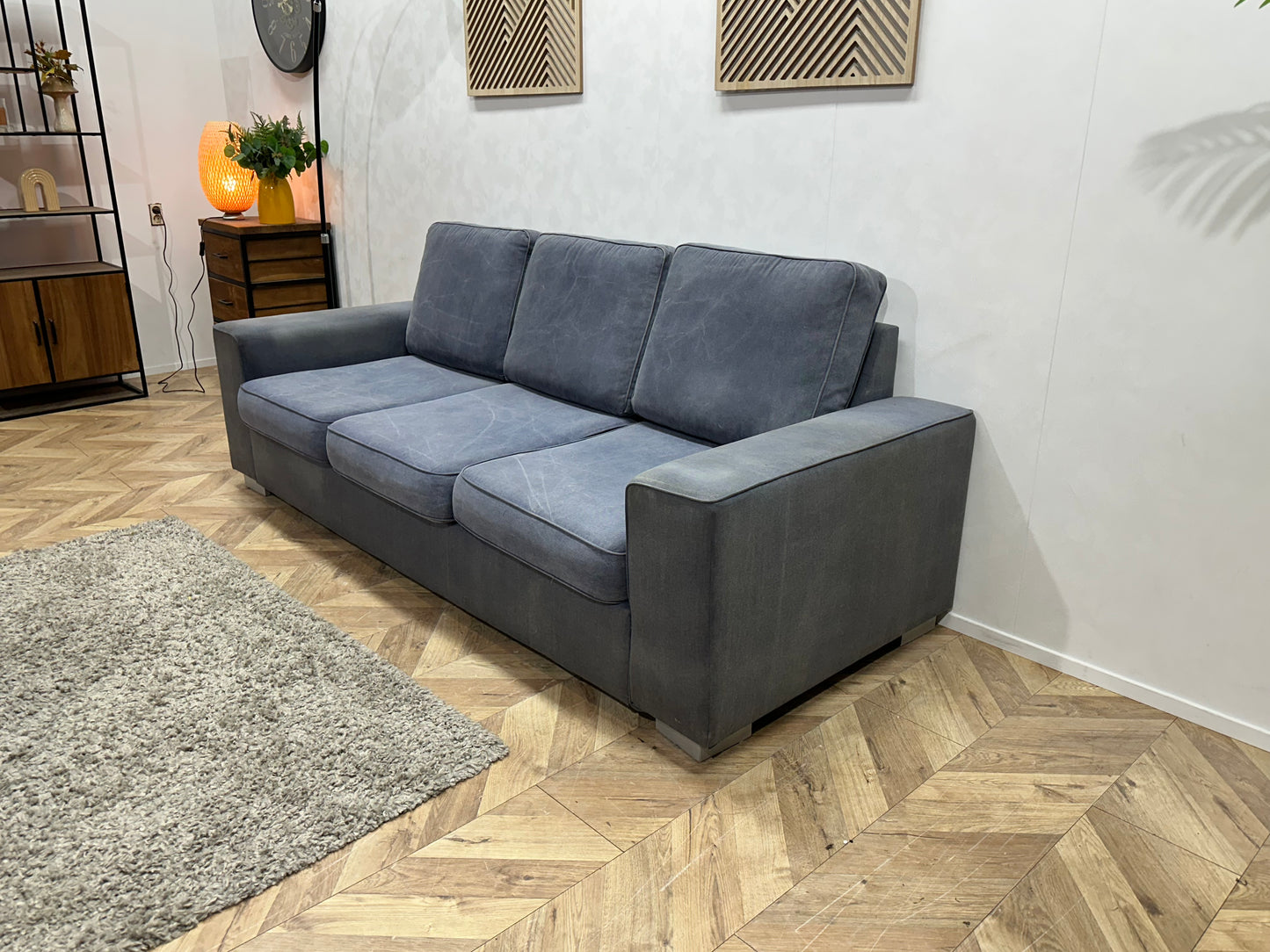 !Inruilvoordeel! Blauwe 2.5-Zits Bank