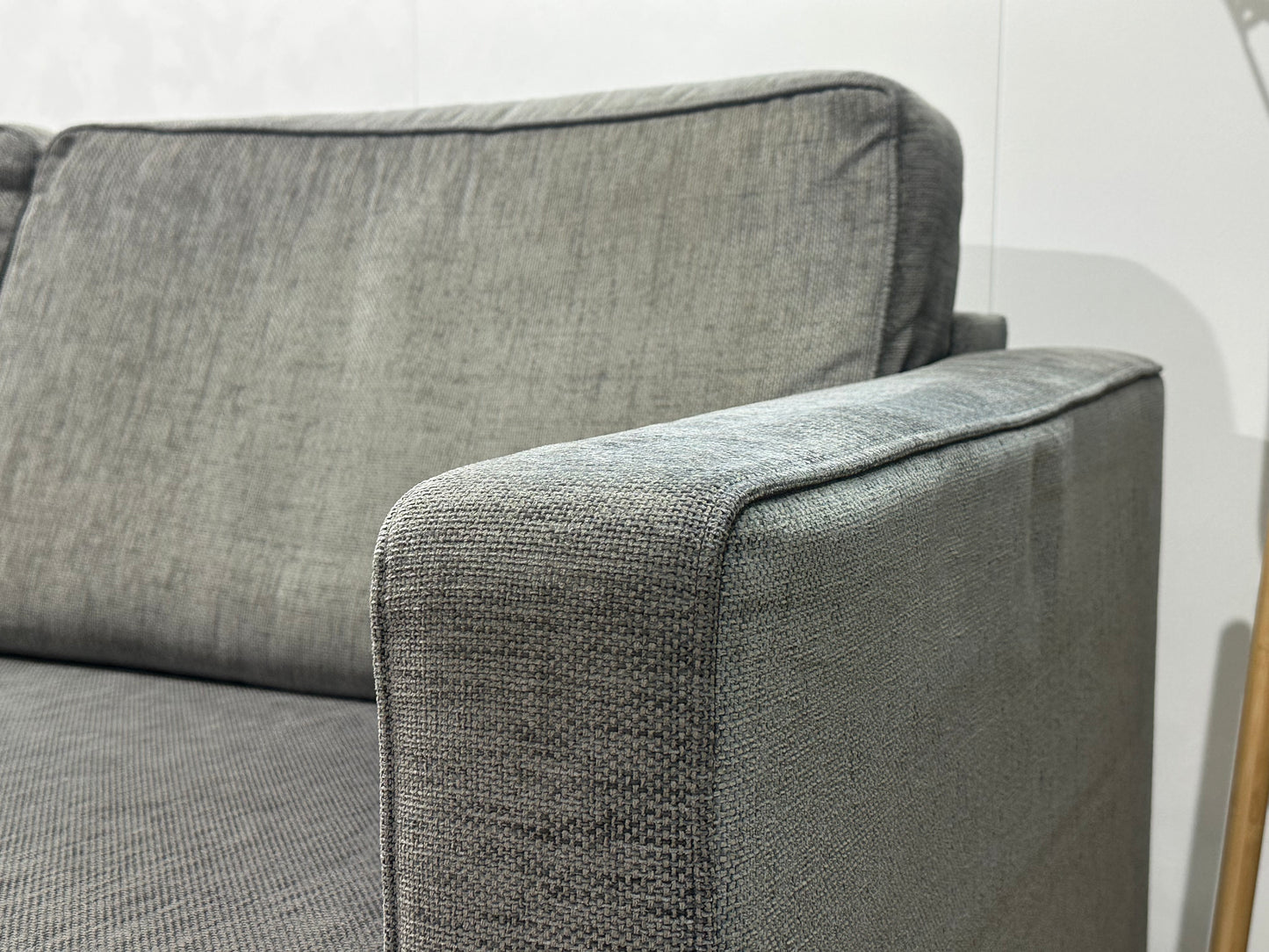 Montèl Grijze Hoekbank Inc Fauteuils ~ Losse Kussens Met Afneembare Hoezen