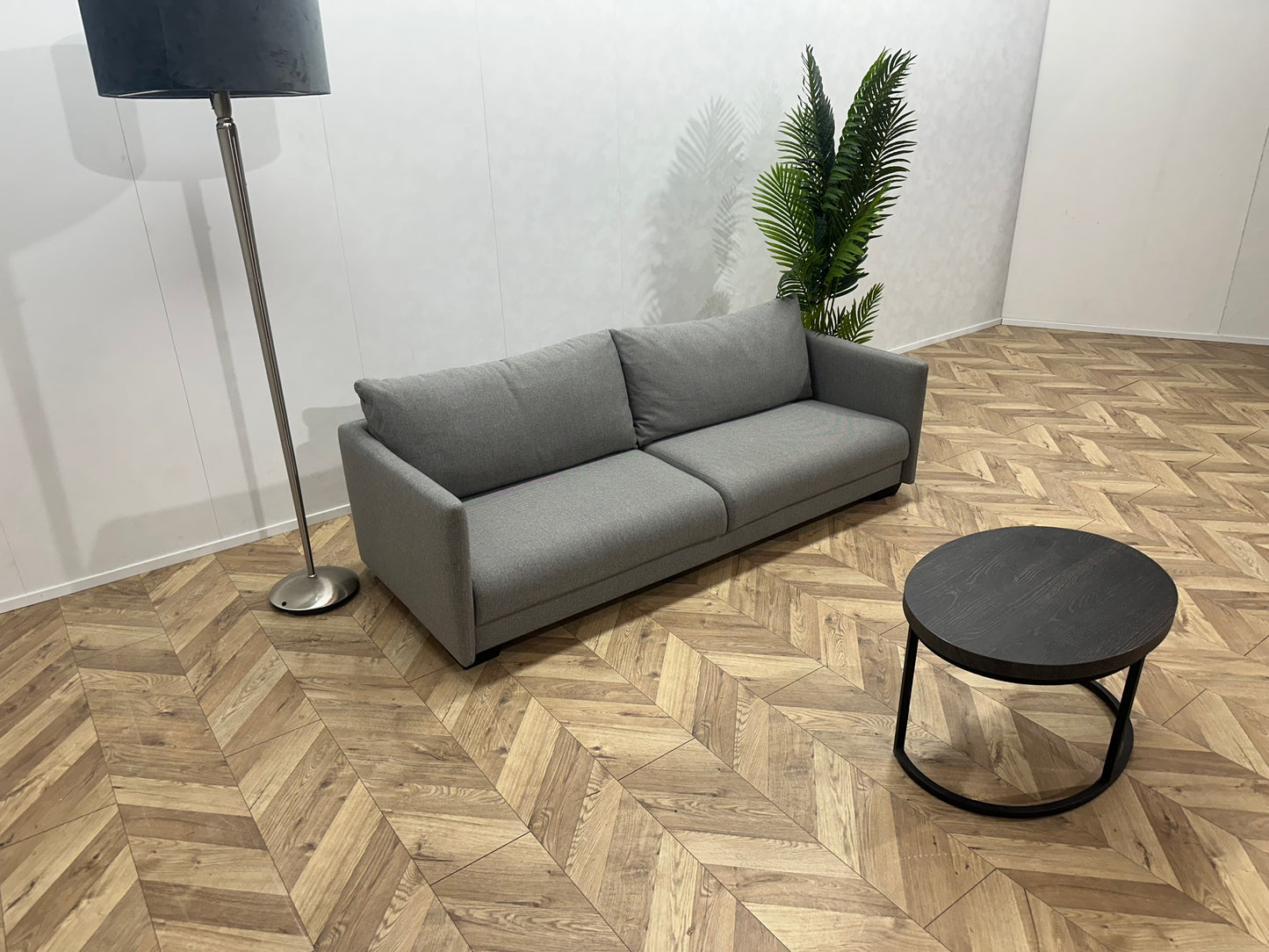 Licht Grijze 3-Zits Bank ~ Nieuwstaat