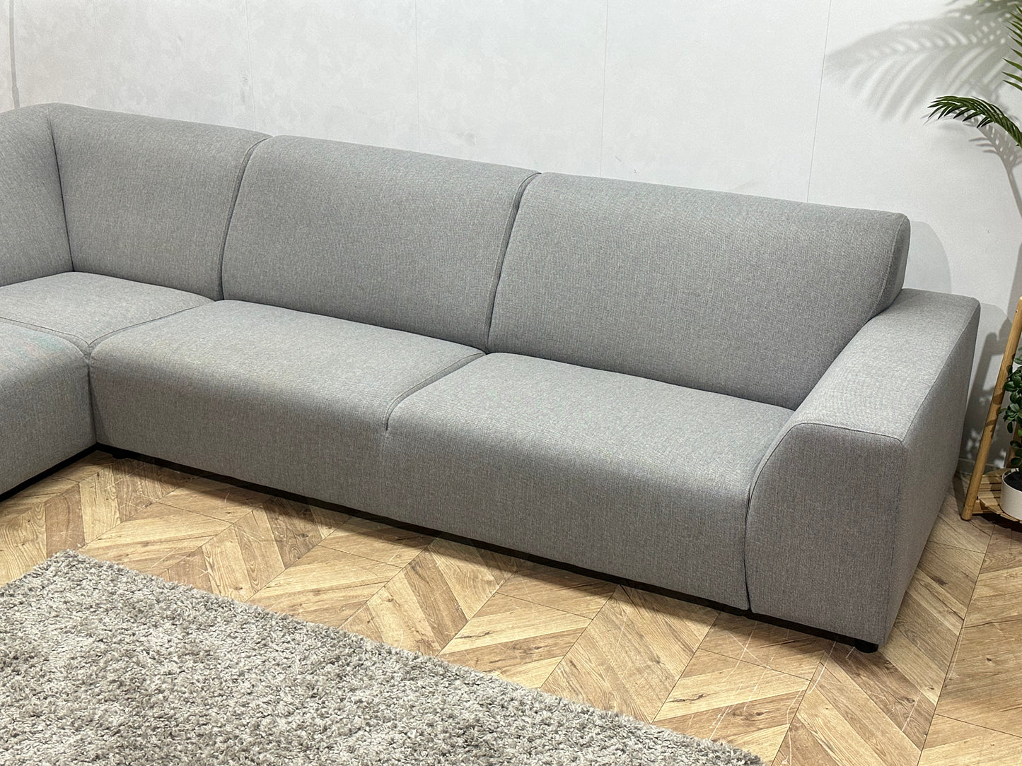 Licht Grijze Hoekbank ~ Nieuwstaat
