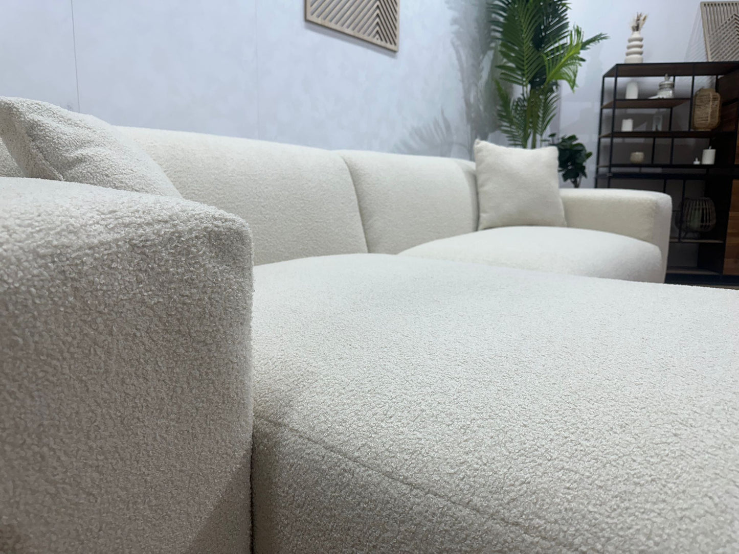 Hoekbank Den Haag Bouclé