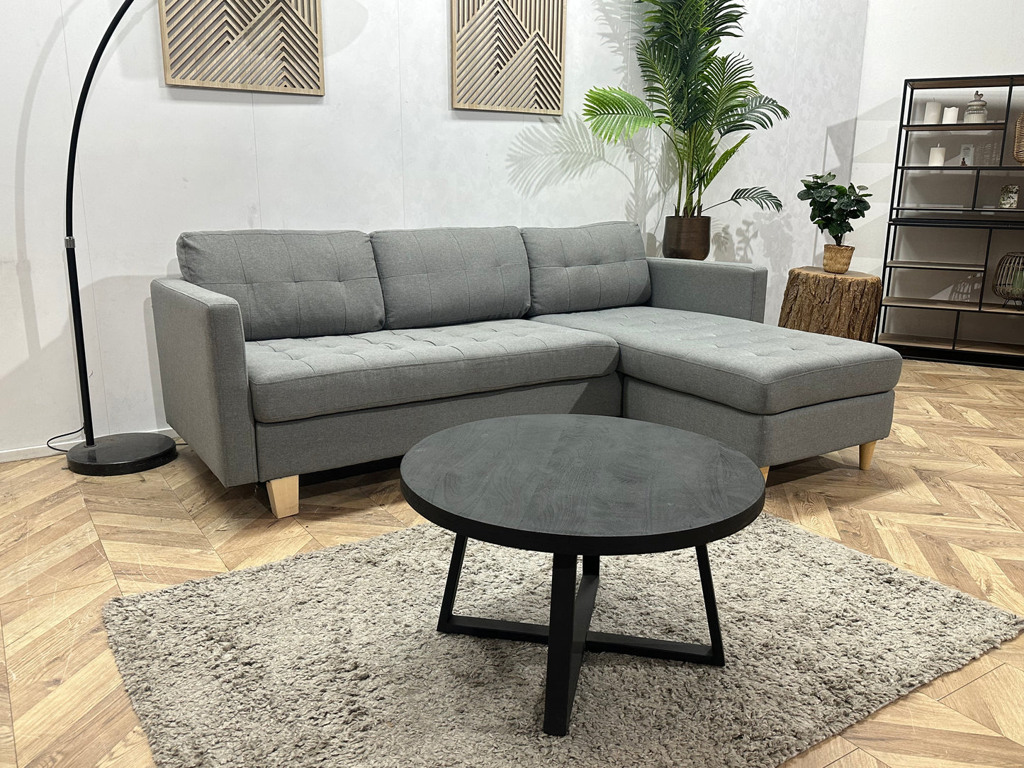 Grijze Hoekbank ~ Meerdere Opstellingen