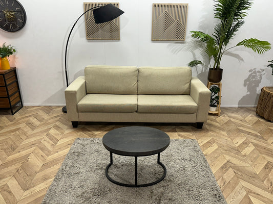 Trendhopper Beige 2.5-Zits Bank ~ Losse Kussens Met Afneembare Hoezen