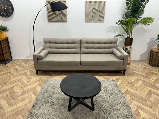 X5 Home Beige/Grijze 2.5-Zits Bank ~ Losse Kussens Met Afneembare Hoezen