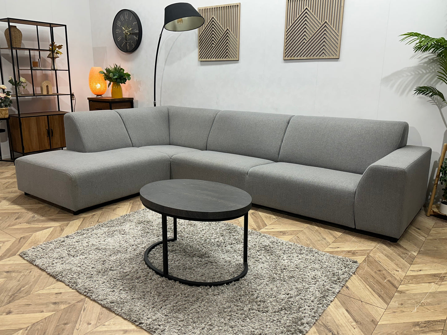 Licht Grijze Hoekbank ~ Nieuwstaat