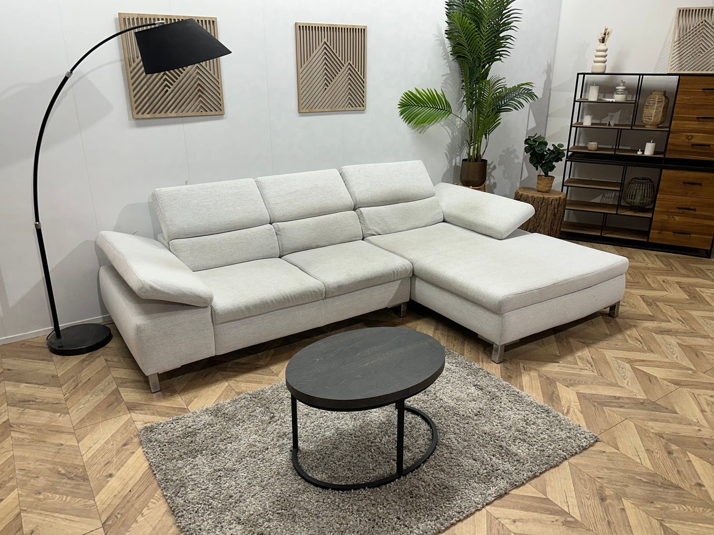Licht Grijze Hoekbank ~ Inruilvoordeel