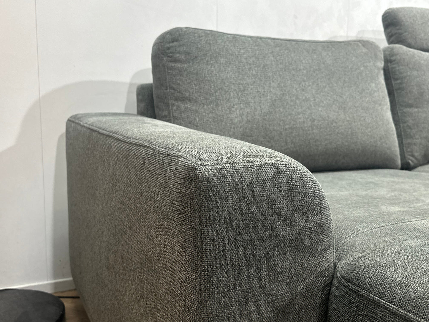 Antraciet Suède Stoffen U Bank ~ Losse Kussens Met Afneembare Hoezen