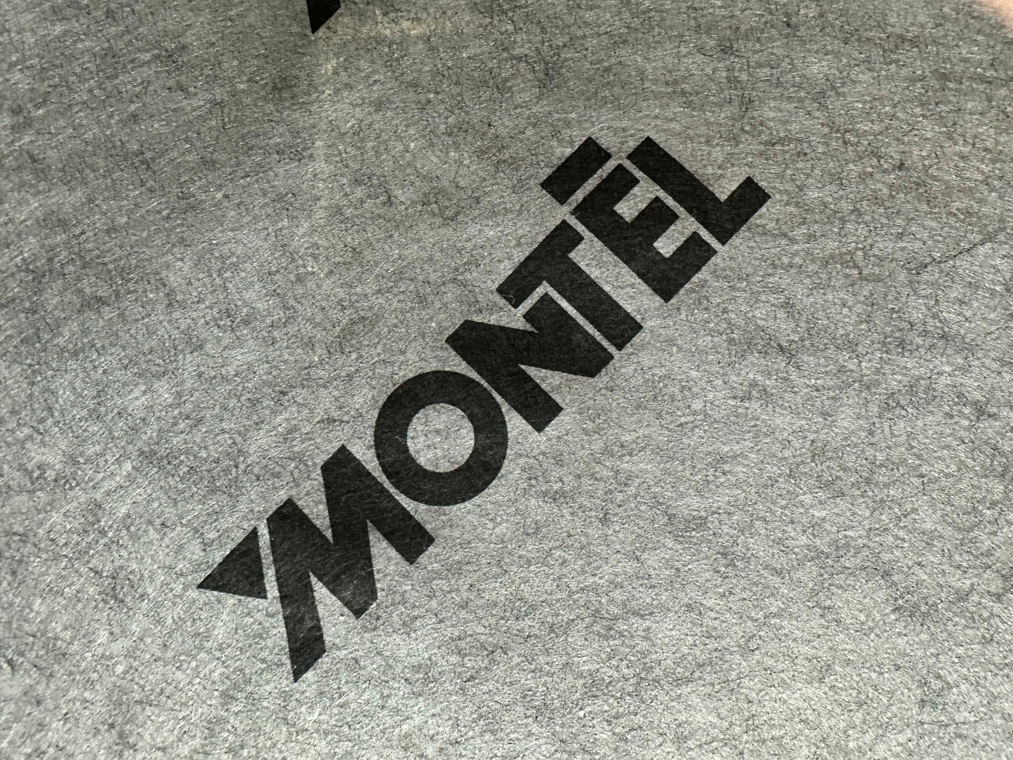 Montèl Antraciet Echt Lederen Hoekbank ~ Vaste Kussens