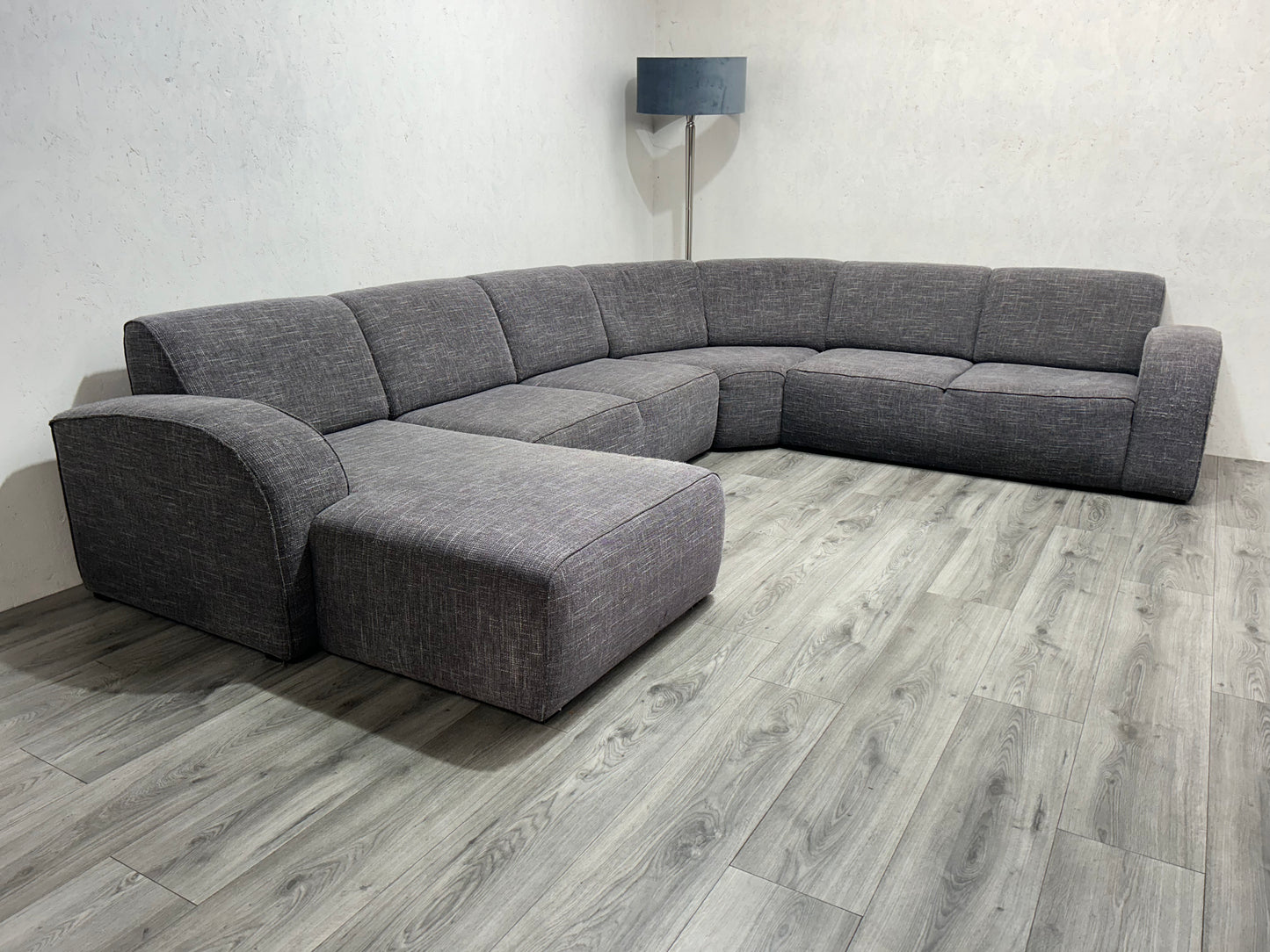 Grijze u Bank ~ Vaste Kussens