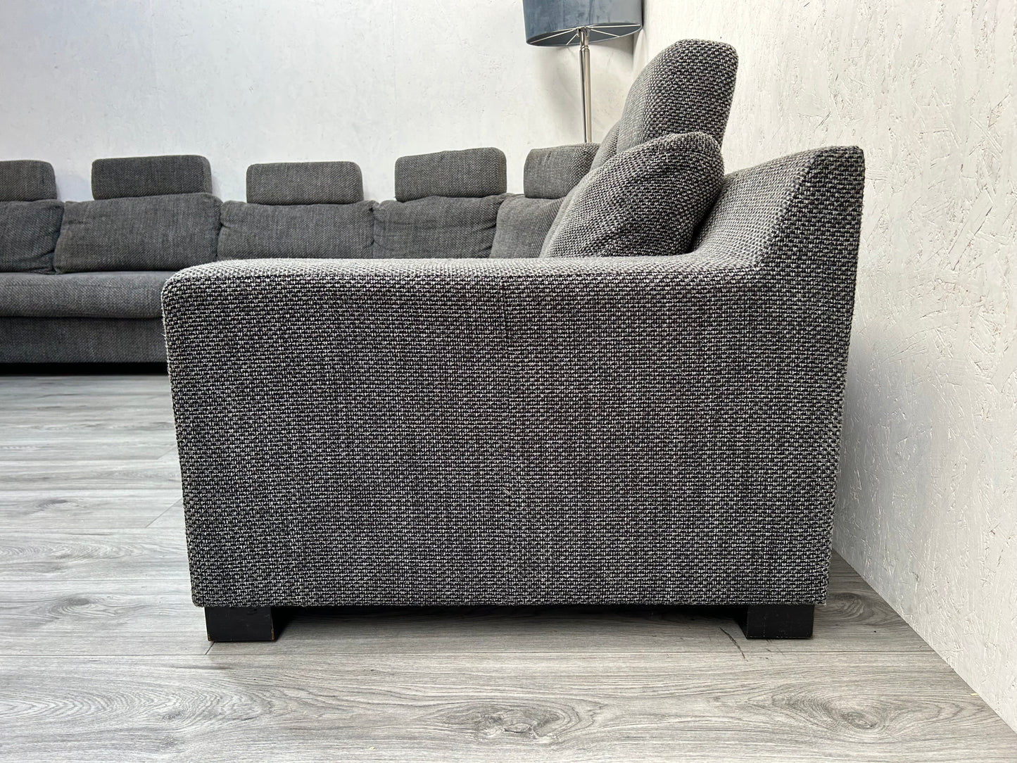 Ruime Grijze u Bank ~ Losse Kussens Met Afneembare Hoezen